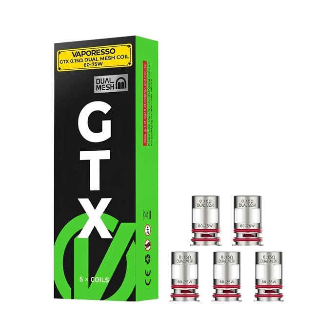 Vaporesso Gtx Dual mesh coil 0.15 ohm