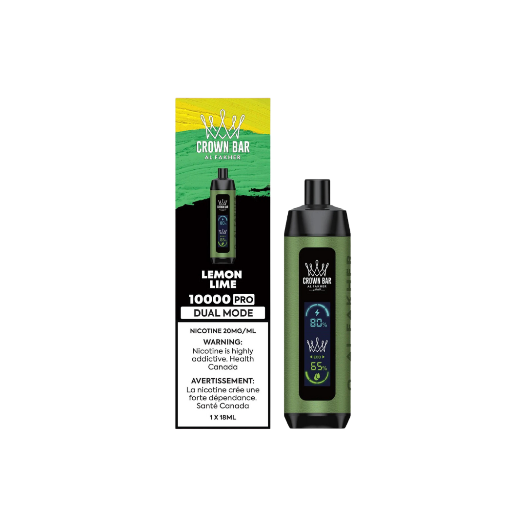Crown Bar  Al Fakher 10K Lemon Lime 20mg