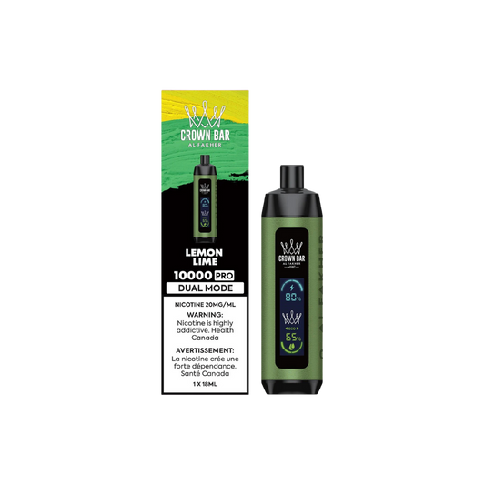 Crown Bar  Al Fakher 10K Lemon Lime 20mg