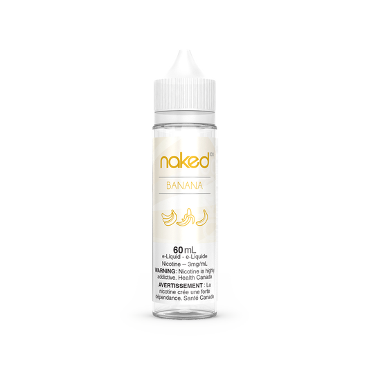 Naked 100 e-liquid Banana 3mg/mL-60mL