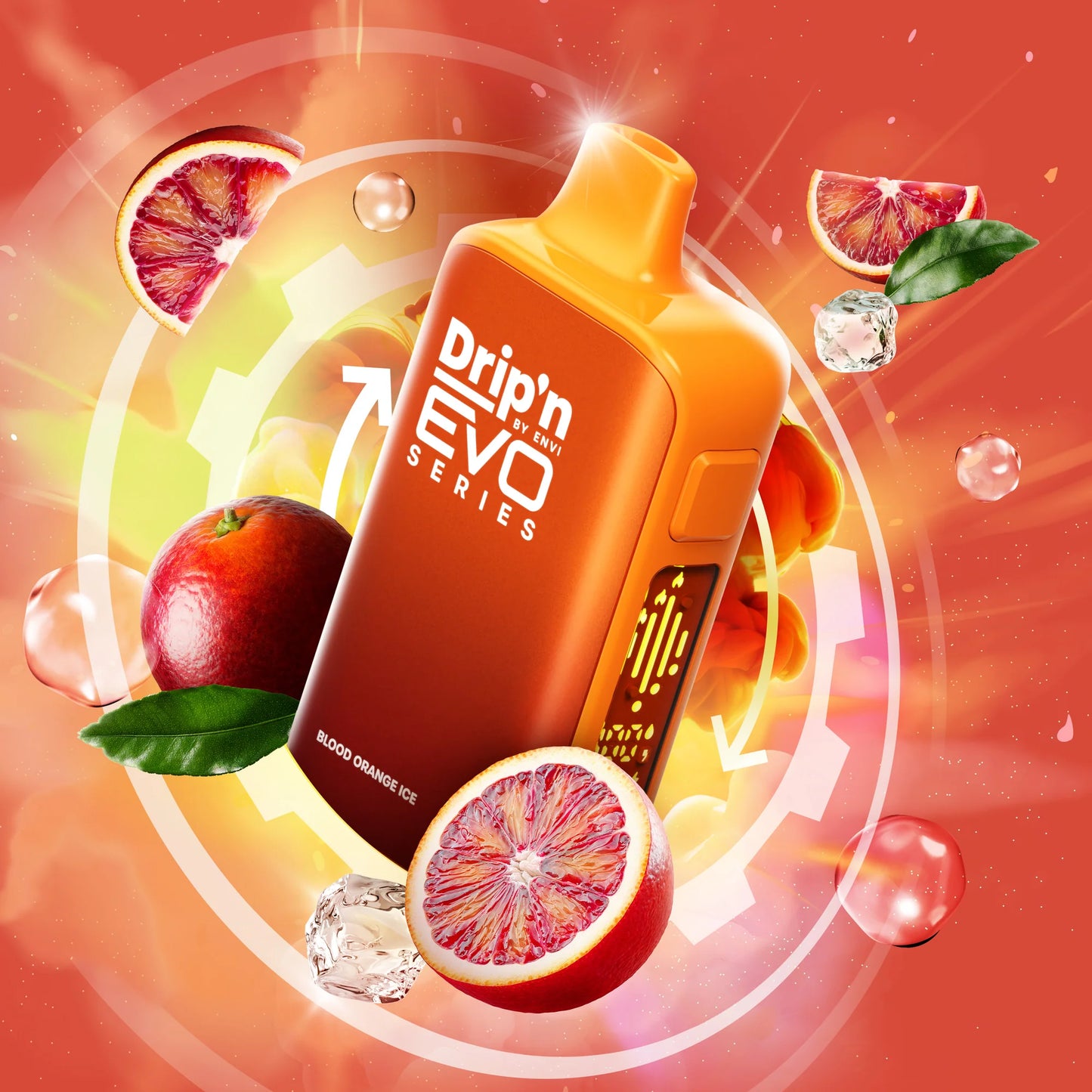 Drip’n by Envi Evo 63k Blood Orange Ice 20mg/mL disposable (Provincial)