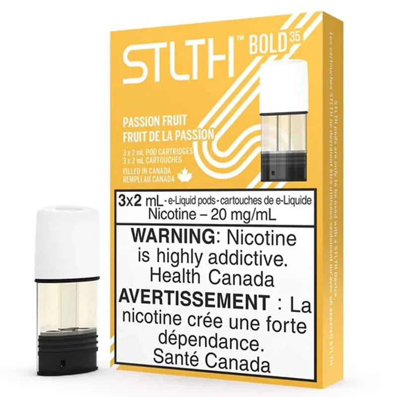 Stlth Bold35 pods Passionfruit 20mg/mL(Provincial)