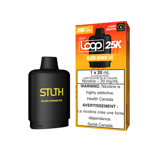 Stlth Loop Pod 25k Blood Orange Ice 20mg (Provincial)