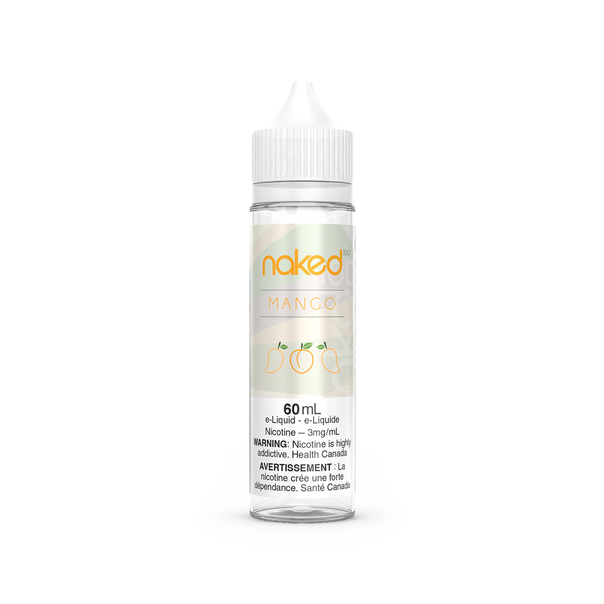 Naked 100 e-liquid Mango 3mg/mL-60mL