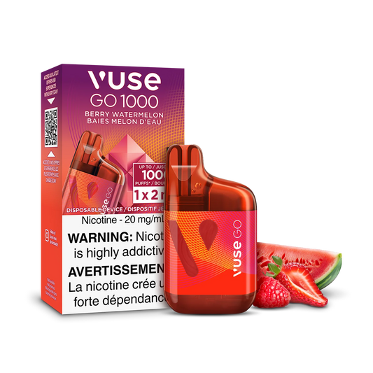 Vuse Go 1000 Berry Watermelon 20mg/mL disposable (Provincial)