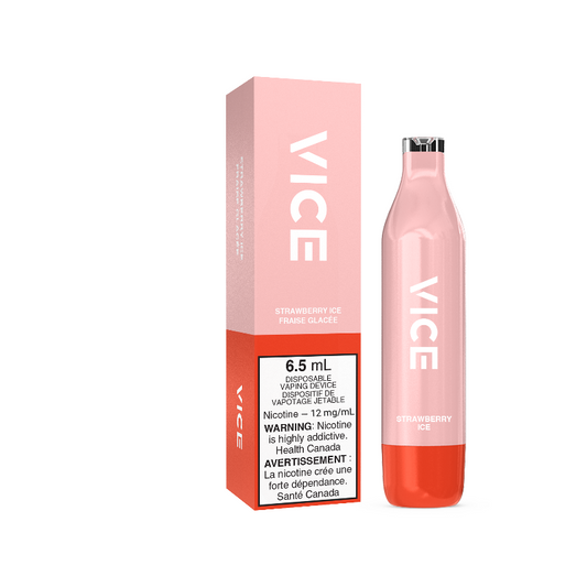 Vice 2500 Strawberry ice 12mg/mL disposable