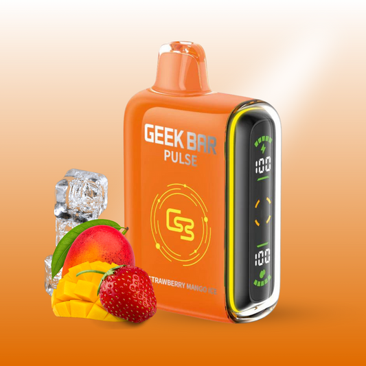 Geek bar Pulse 9000 Strawberry Mango Ice 20mg/mL disposable