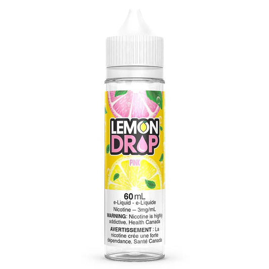 Lemon drop Ice e-liquid Pink 6mg/mL-60mL (Provincial)