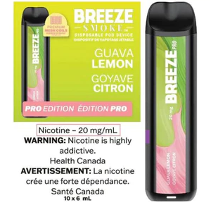 Breeze Pro S50 Guava Lemon 20mg/mL disposable