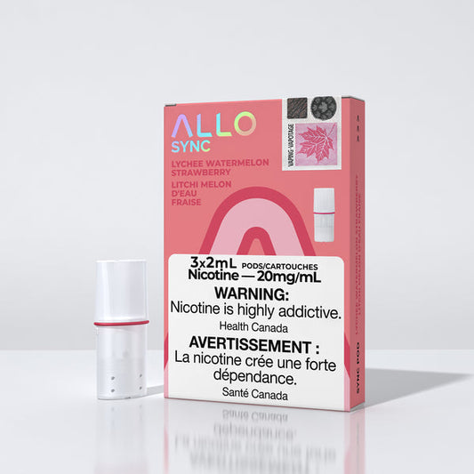 Allo sync HIT pods Lychee Watermelon Strawberry 20mg/mL