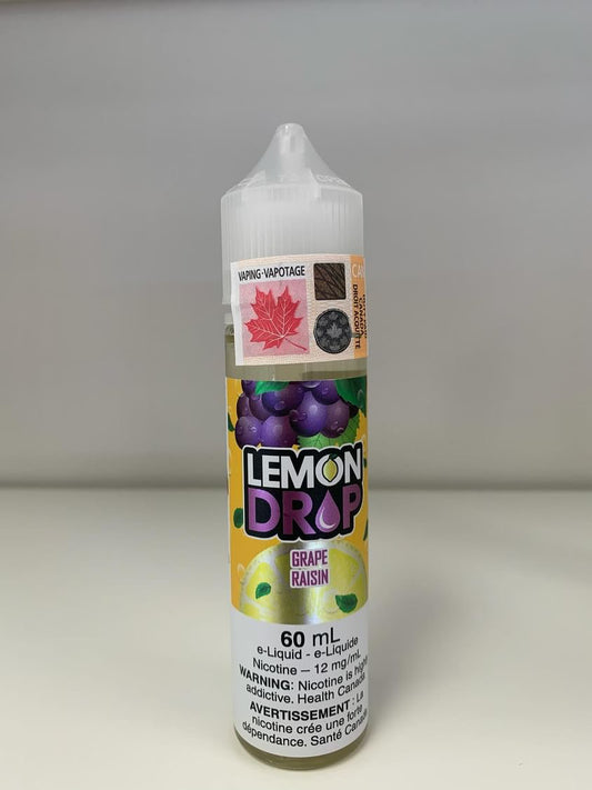 Lemon drop e-liquid Grape 12mg/mL 60mL