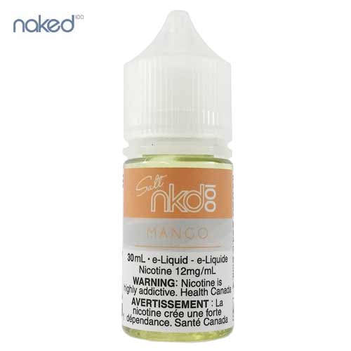 Naked 100 e-liquid Mango 12mg/mL-30ml (provincial)