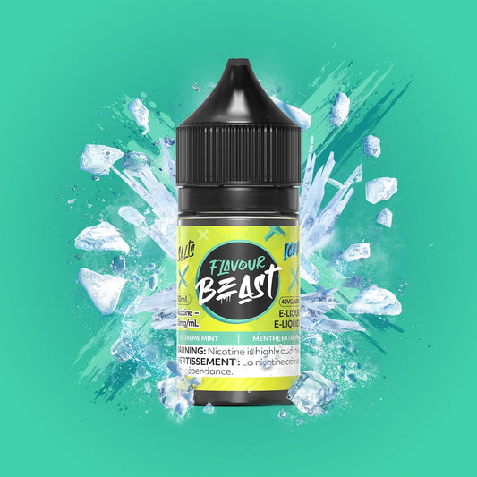 Flavour Beast e-liquid Extreme Mint Iced 10mg/mL-30mL ( Provincial)