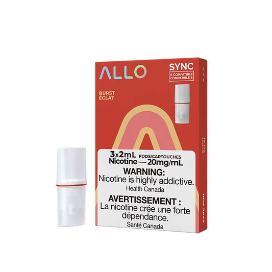 Allo sync pods Burst 20mg/mL