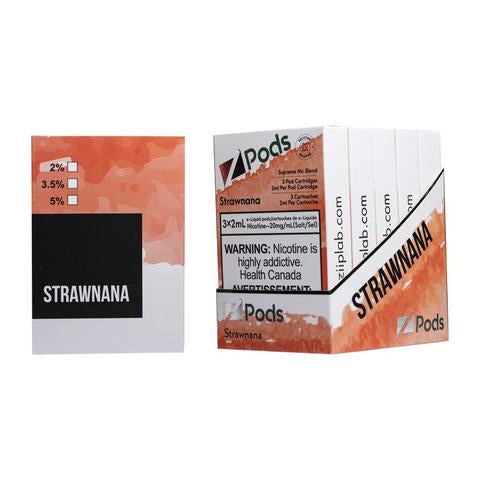 Zpods Strawnana 20mg/mL pods