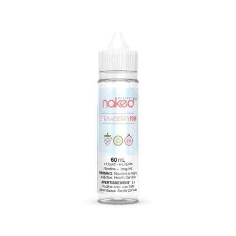 Naked 100 e-liquid Strawberry Pom (menthol) 3mg/mL 60mL
