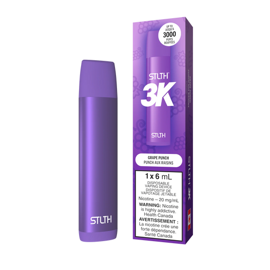 Stlth 3k Grape Punch 20mg/mL disposable