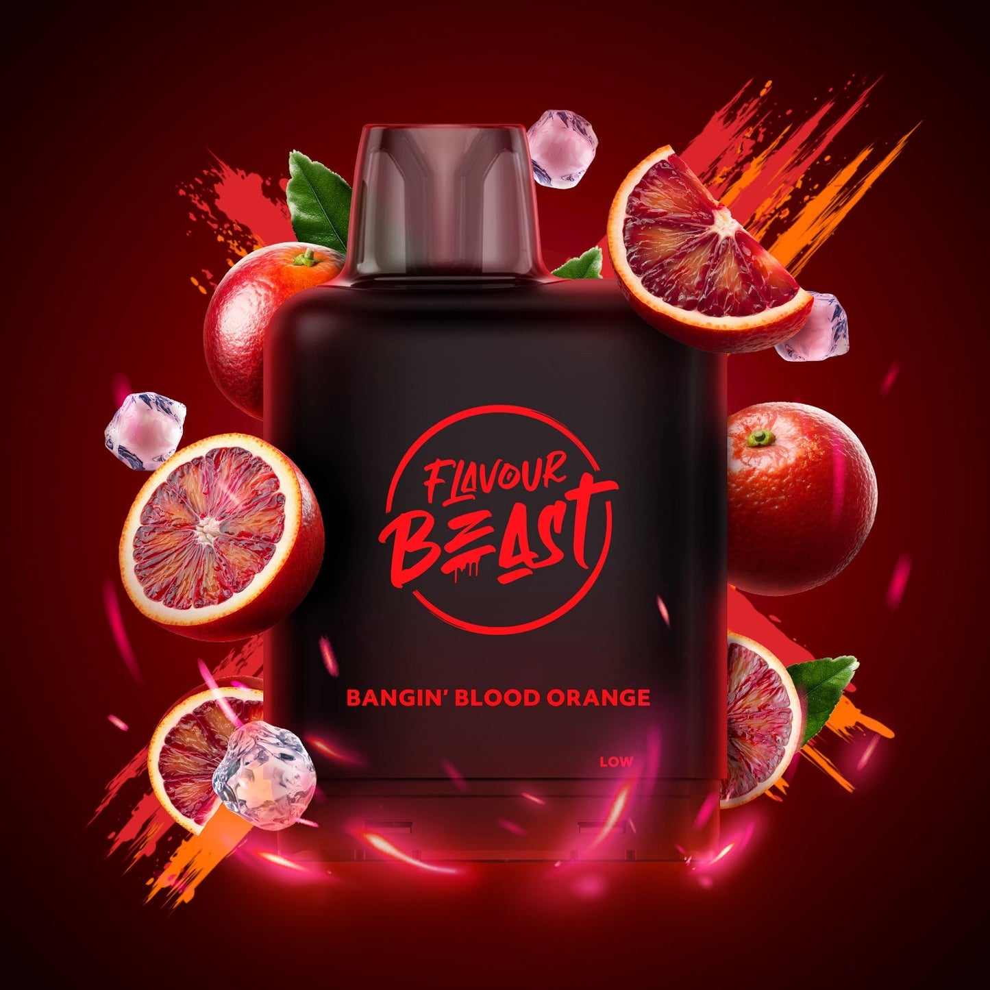 Flavour Beast LevelX Boost G2 pod 50k  Bangin Blood Orange Iced 20mg/mL (Provincial)