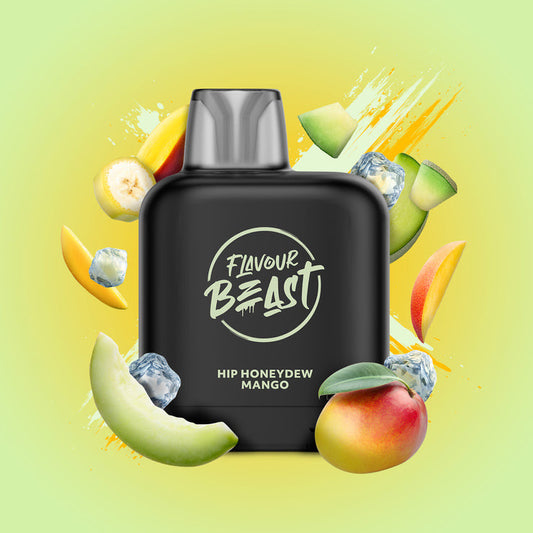 Flavour beast levelX pod 7K Hip honeydew mango 20mg/mL disposable