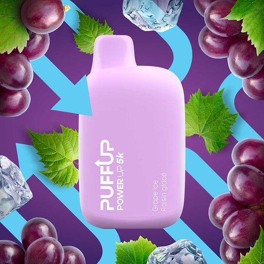 Puffup 5k Grape ice 20mg/mL