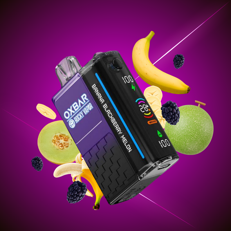 Oxbar M20K Banana Blackberry Melon 20mg/mL disposable (Provincial)