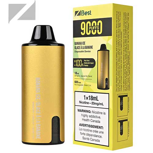 Z Best 9000 Banana Ice 20mg/mL disposable