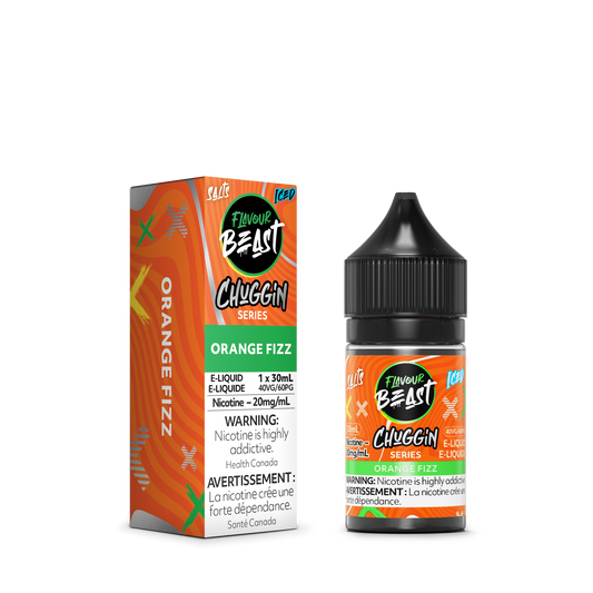 Flavour Beast e-liquid Chuggin Orange Fizz 20mg/mL-30mL