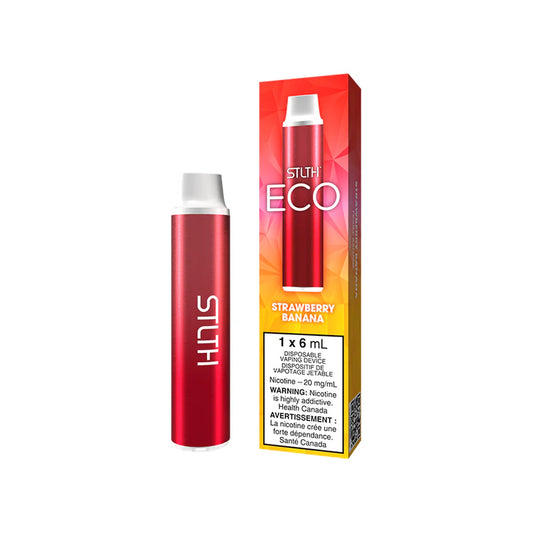 Stlth Eco Strawberry Banana 20mg/mL disposable (Provincial)