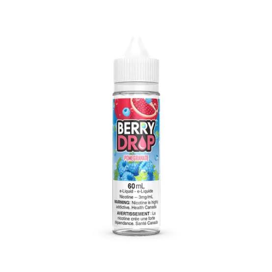 Berry drop  e-liquid Pomegranate 0mg/mL-60mL (Provincial)