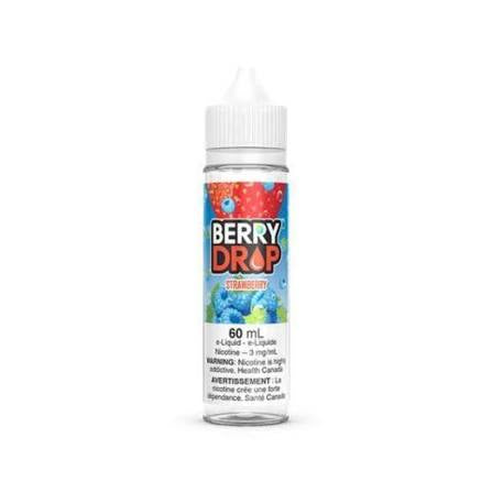 Berry drop  e-liquid Strawberry 0mg/mL-60mL (Provincial)