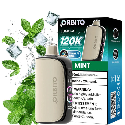 Orbito Lumo AI 120k Mint 20mg/mL disposable (Provincial)