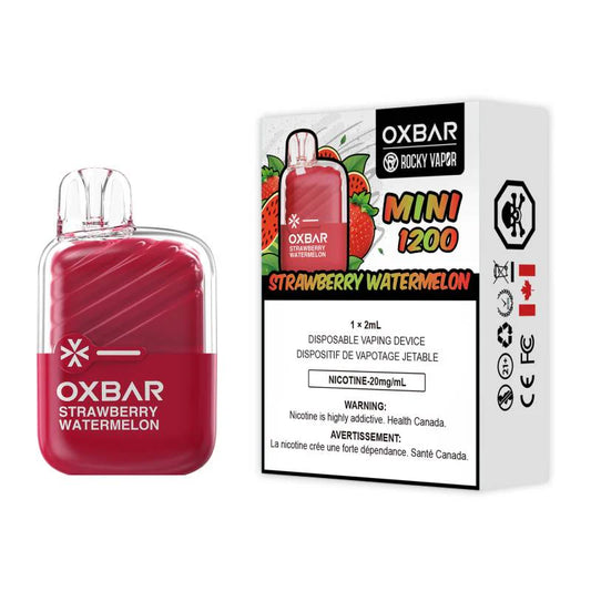 Oxbar Mini 1200 Strawberry Watermelon 20mg/mL disposable (Provincial)
