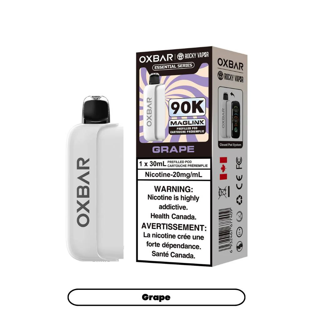 Oxbar Maglink 90k Grape 20mg/ml (Provincial)