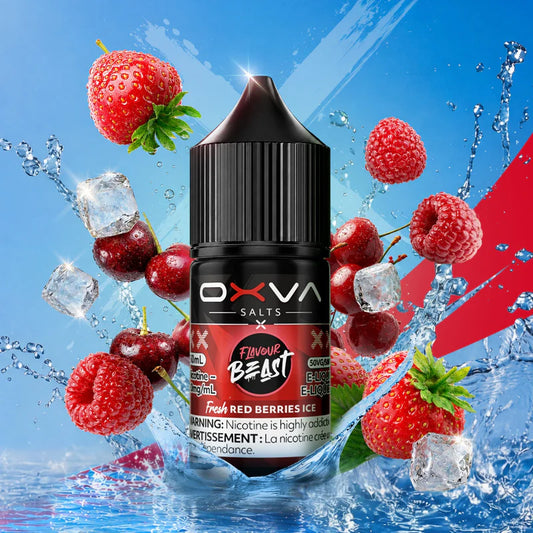 Flavour Beast X Oxva E-liquid Fresh Red Berries Ice 20mg/30mL (Provincial)