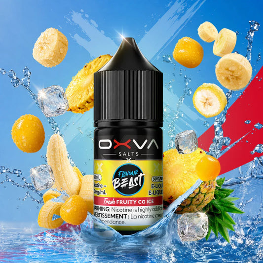 Flavour Beast X Oxva E-liquid Fresh Fruity CG Ice 20mg/30mL (Provincial)