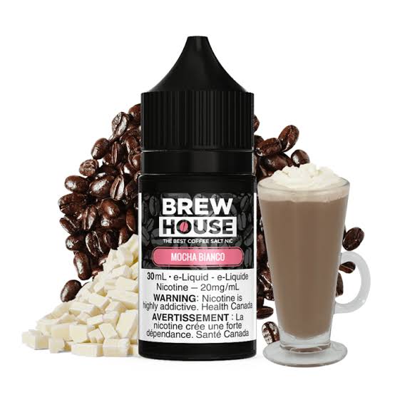 Mocha Bianca by Brew House E Liquid 12mg/mL-30mL (provincial)