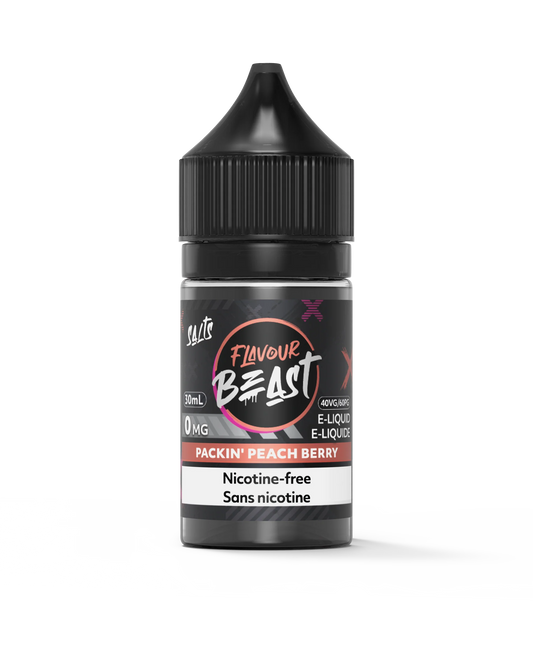 Flavour Beast e-liquid Packin’ Peach Berry 0mg/mL-30mL( provincial)