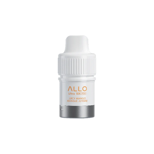 Allo Ultra 10k Juicy Mango pre-filled pod 20mg/ml (Provincial)