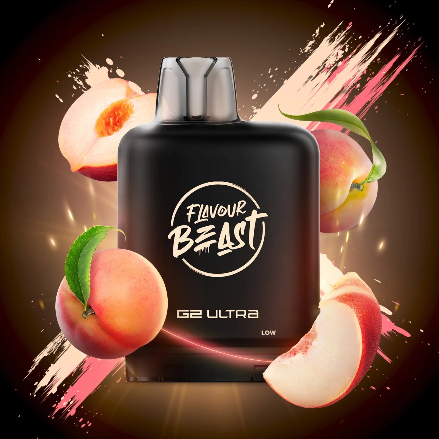 Flavour Beast Level X G2 Ultra pod 50k Epic Wicked White Peach 20mg/mL (Provincial)