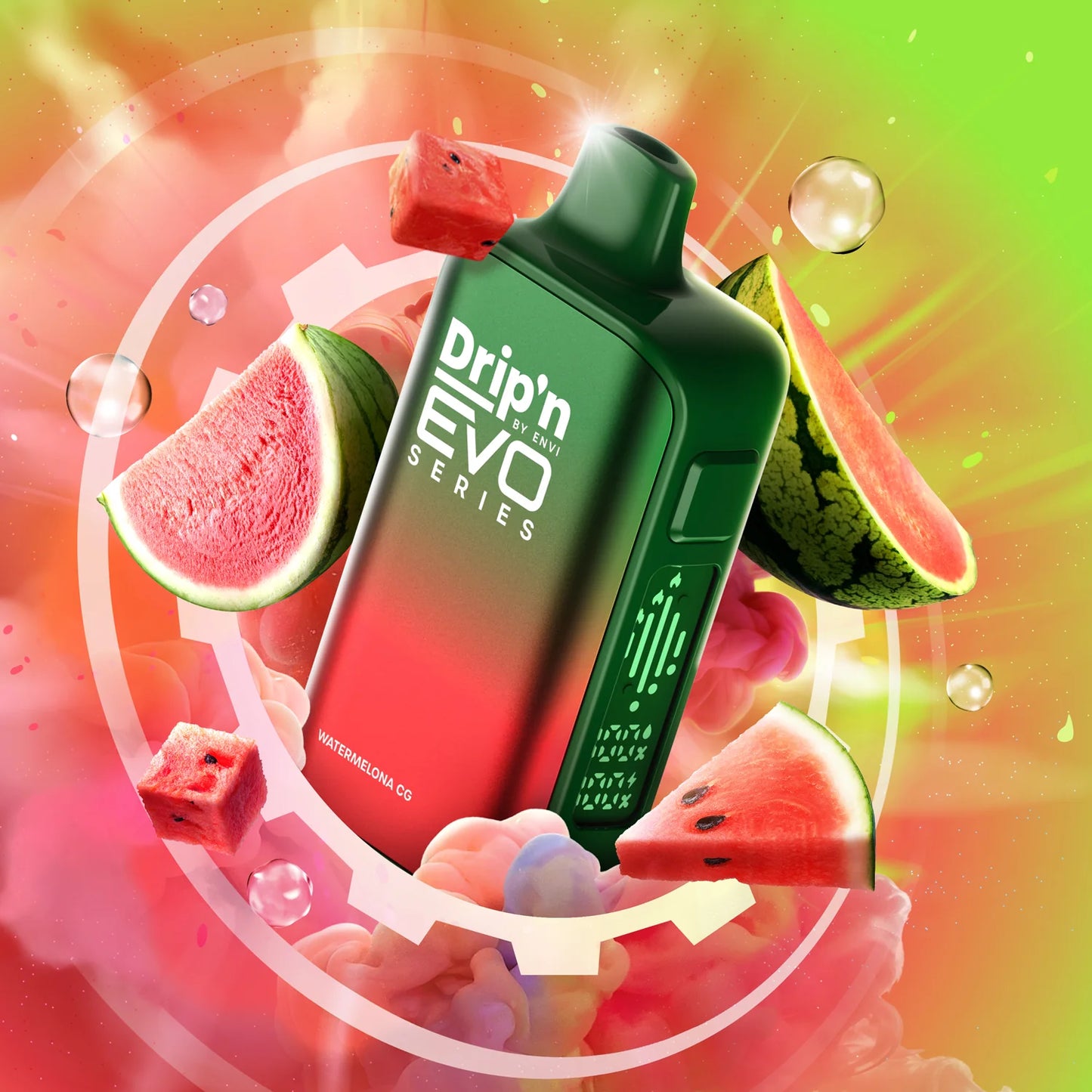 Drip’n EVO 63k Watermelon CG 20mg/mL disposable (Provincial)