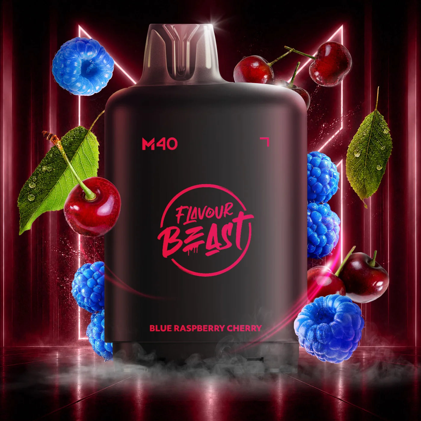 Flavour Beast Level X M Series pod 160k Blue Raspberry Cherry 20mg/mL (Provincial)