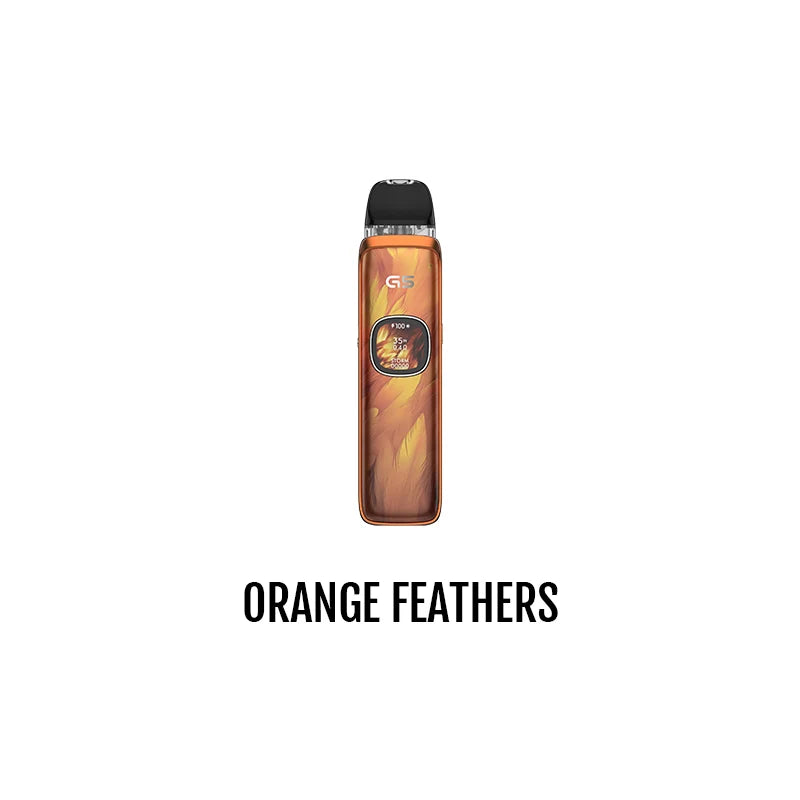 Caliburn G5 Orange Feathers Device
