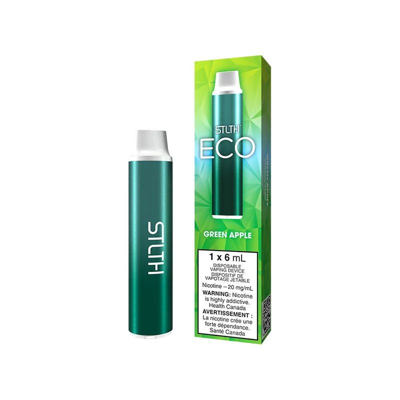 Stlth Eco Green Apple 20mg/mL disposable (Provincial)