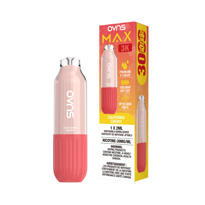 OVNS Max 3k California Cherry 20mg/mL (Provincial)