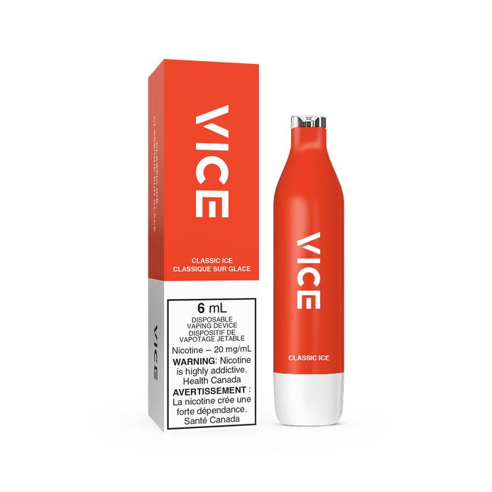 Vice 2500 Classic Ice  20mg/mL disposable ( Provincial)