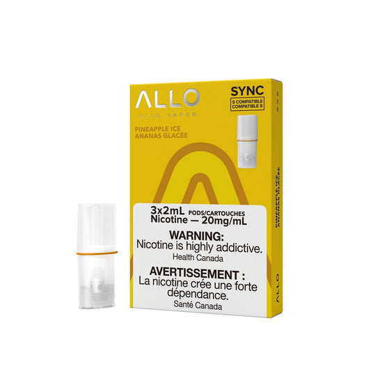 Allo sync HIT pods Pineapple Ice 20mg/mL