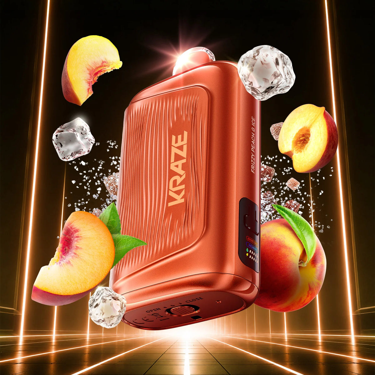 Kraze Giga Frizzy Peach G Ice 20mg/mL  Disposable (Provincial)