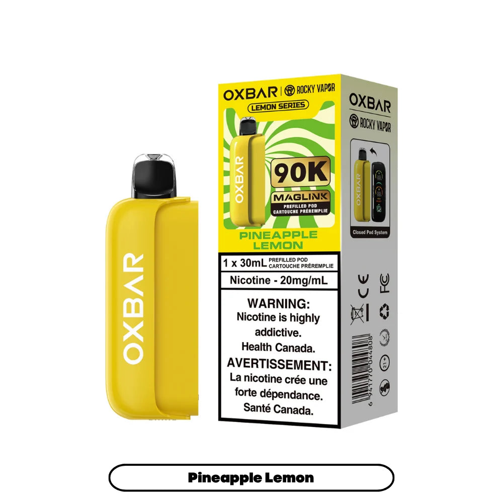 Oxbar Maglink 90k Pineapple Lemon 20mg/ml (Provincial)