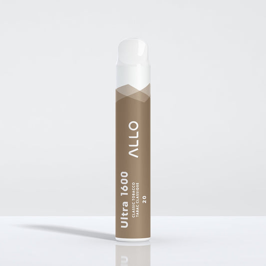 Allo ultra 1600 Classic Tobacco 20mg/mL disposable (Provincial)