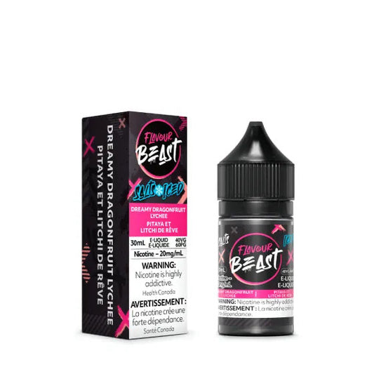 Flavour Beast e-liquid Dreamy Dragonfruit Lychee Iced 20mg/mL-30mL (Provincial)